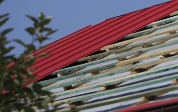 White Post corrugated roofing costs