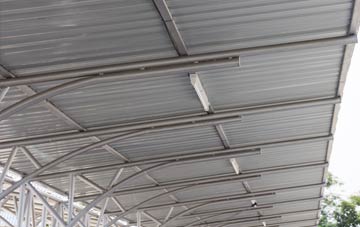 installing White Post metal roofing