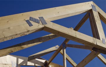 White Post roof trusses for new builds and additions