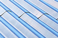 White Post corrugated roofing